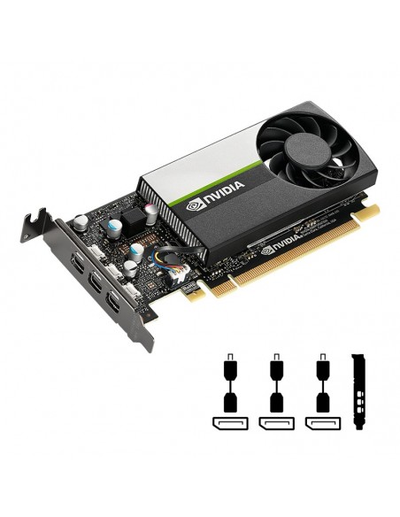 PNY VCNT400-SB tarjeta gráfica NVIDIA T400 2 GB GDDR6