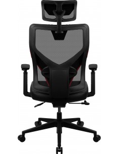 ThunderX3 YAMA1 Silla para videojuegos universal Negro, Rojo
