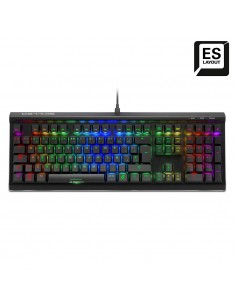 Sharkoon SKILLER SGK60 teclado USB QWERTY Español Negro