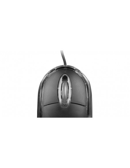 RATON NATEC VIREO 2 1000DPI OPTICO USB NEGRO