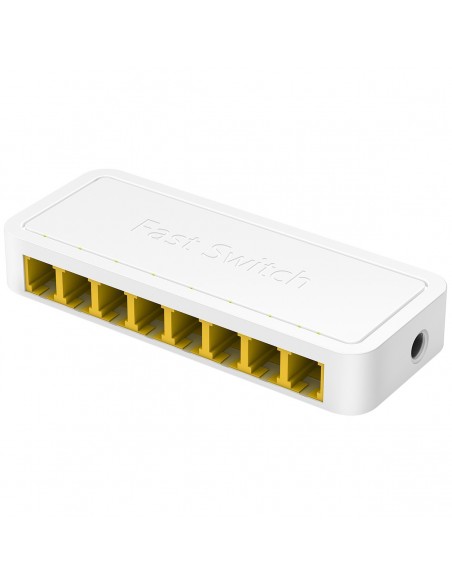 SWITCH CUDY 8-PORT 10 100 MBPS DESKTOP SWITCH FS108D