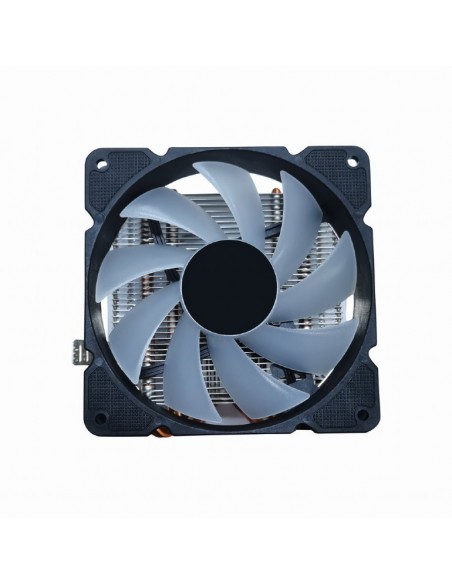 VENTILADOR DE REFRIGERACION GEMBIRD   DE CPU 12 CM 100 W LED MULTICOLOR 4 PIN