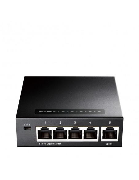SWITCH CUDY 5-PORT GIGABIT METAL SWITCH GS105