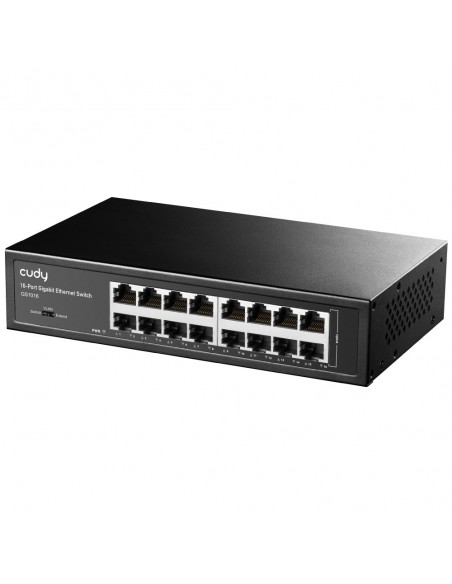 SWITCH CUDY 16-PORT GIGABIT METAL SWITCH GS1016