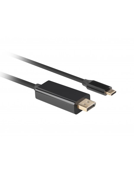CABLE USB-C A DISPLAYPORT LANBERG MACHO MACHO 1.8M 4K 60HZ NEGRO