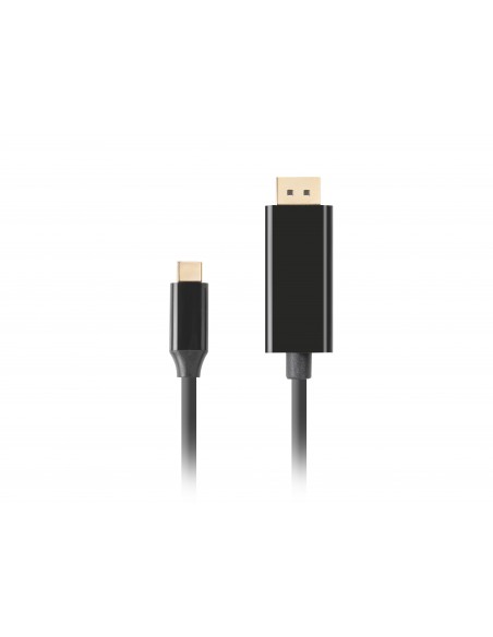 CABLE USB-C A DISPLAYPORT LANBERG MACHO MACHO 3.0M 4K 60HZ NEGRO