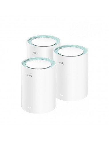 EXTENSOR MESH CUDY AC1200 WIFI GIGABIT MESH SOLUTION M1300 3-PACK
