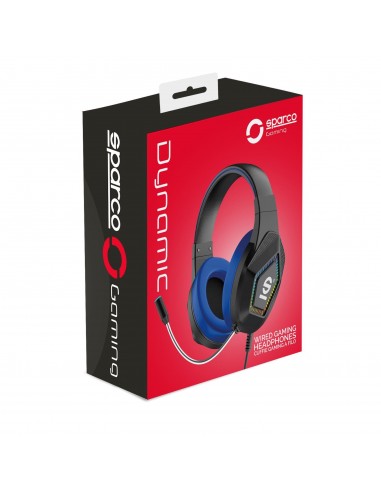 AURICULARES SPARCO GAMING DYNAMIC NEGRO