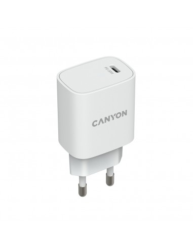 CARGADOR USB-C CANYON H-20-03 WHITE