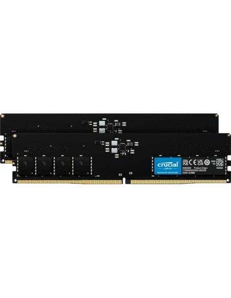 MODULO MEMORIA RAM DDR5 32GB 2X16GB 4800MHz CRUCIAL