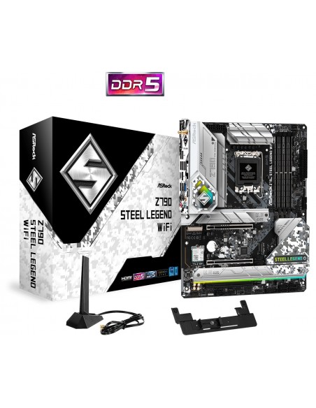 PLACA BASE ASROCK 1700 Z790 STEEL LEGEND WIFI