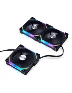 VENTILADOR 120X120 LIAN LI UNI FAN SLV2 120 BLACK P. 3UD