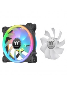 VENTILADOR 120X120 THERMALTAKE SWAFAN 12 RGB PE PACK 3UD