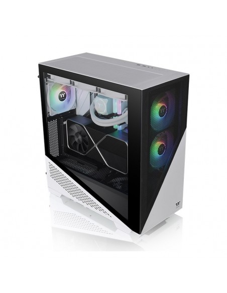 TORRE E-ATX THERMALTAKE DIVIDER 370 TG ARGB SNOW
