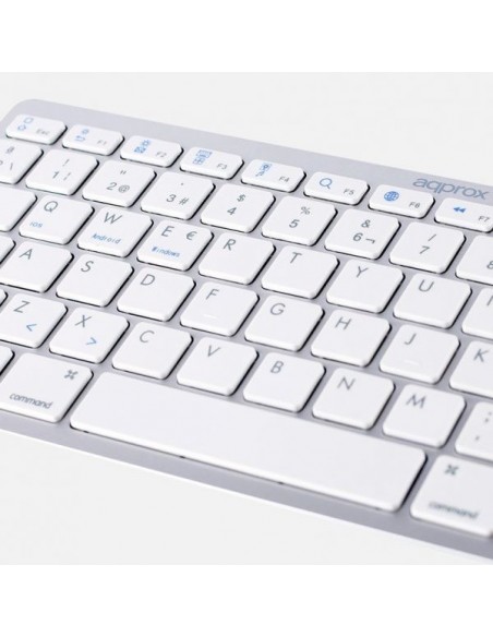 APPROX Teclado Bluetooth 3.0 silver