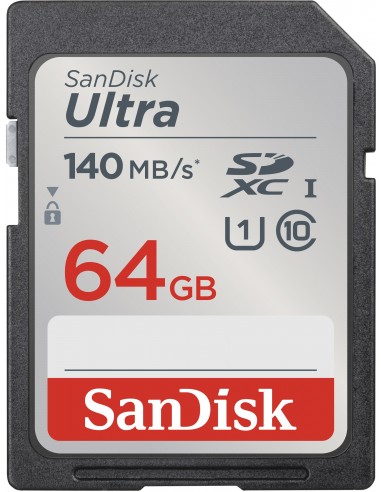 SanDisk Ultra 64GB SDXC Memory Card 120MB s