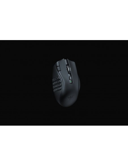 Razer Naga V2 HyperSpeed ratón mano derecha RF Wireless + Bluetooth Óptico 30000 DPI