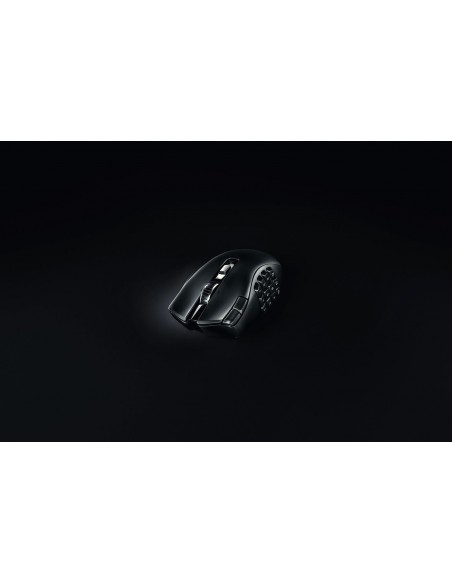 Razer Naga V2 HyperSpeed ratón mano derecha RF Wireless + Bluetooth Óptico 30000 DPI