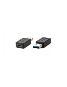 Kramer Electronics AD-USB3 AC cambiador de género para cable USB type–C female connector USB type–A male connector Negro