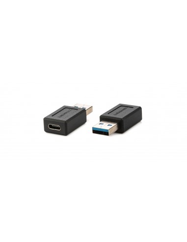 Kramer Electronics AD-USB3 AC cambiador de género para cable USB type–C female connector USB type–A male connector Negro
