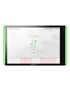 CRESTRON 7 IN. ROOM SCHEDULING TOUCH SCREEN, BLACK SMOOTH, INCLUDES ONE TSW-770-LB-B-S LIGHT BAR (TSS-770-B-S-LB KIT) 6511517