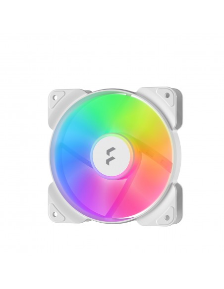 FRACTAL VENTILADOR CAJA ASPECT 12 SERIES RGB PWM 120MM MARCO BLANCO (FD-F-AS1-1209)