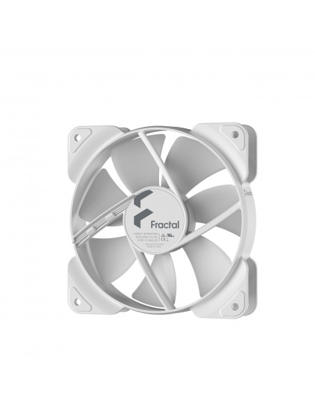 FRACTAL VENTILADOR CAJA ASPECT 12 SERIES RGB PWM 120MM MARCO BLANCO (FD-F-AS1-1209)