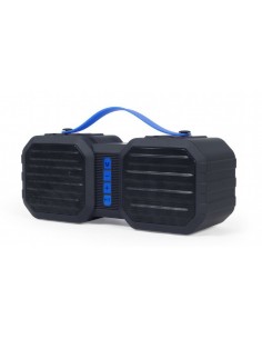 ALTAVOZ GEMBIRD BLUETOOTH PORTATIL NEGRO Y AZUL