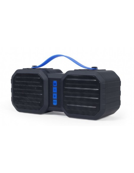ALTAVOZ GEMBIRD BLUETOOTH PORTATIL NEGRO Y AZUL