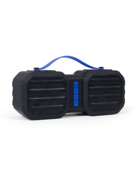 ALTAVOZ GEMBIRD BLUETOOTH PORTATIL NEGRO Y AZUL