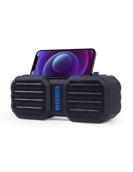 ALTAVOZ GEMBIRD BLUETOOTH PORTATIL NEGRO Y AZUL