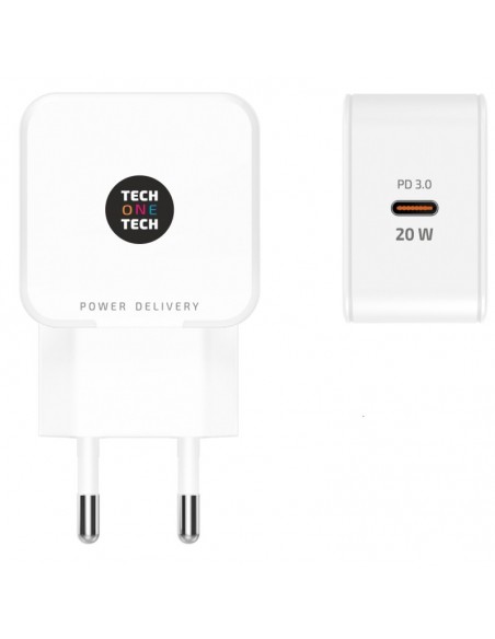 TECH1TECH TEC2251 cargador de dispositivo móvil Blanco Inter