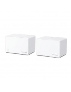 Mercusys Halo H80X(2-pack) Doble banda (2,4 GHz   5 GHz) Wi-Fi 6 (802.11ax) Blanco 3 Interno