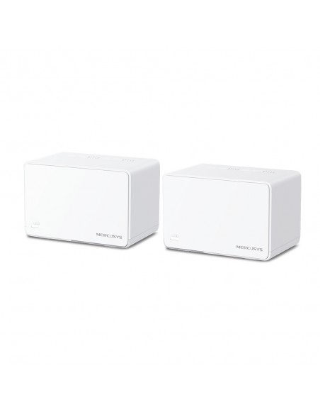 Mercusys Halo H80X(2-pack) Doble banda (2,4 GHz   5 GHz) Wi-Fi 6 (802.11ax) Blanco 3 Interno