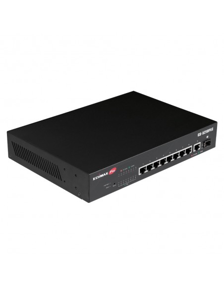 Edimax GS-5210PLG Switch 10xGbE LR PoE+ (1xSFP)