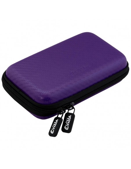 FUNDA E-VITTA CARBÓN FIBER PURPLE PARA DISCO DURO 2.5"