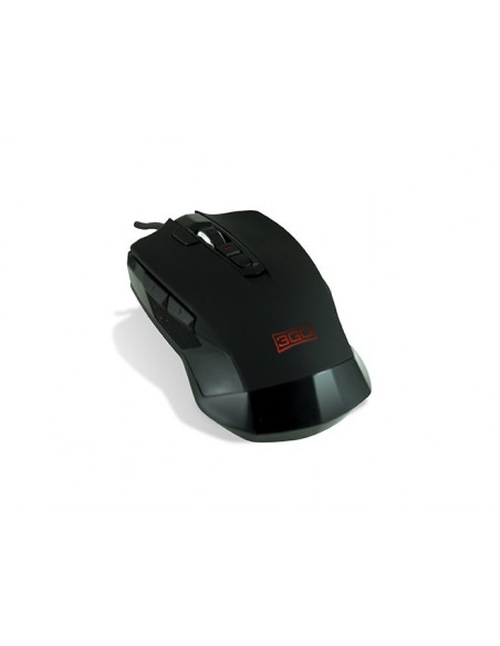 3GO Scorpion ratón USB Óptico 2000 DPI Negro
