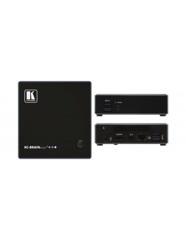 Kramer Electronics KC-BRAINWARE-5 Escritorio pequeño 4 GB 32 GB SSD Mini PC Negro