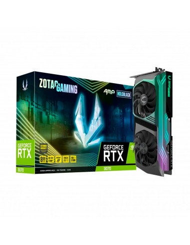 Zotac Gaming AMP GeForce RTX 3070 8GB GDDR6 DLSS Negra