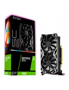 EVGA SC Ultra Gaming GeForce GTX 1660 6GB GDDR5 Gris