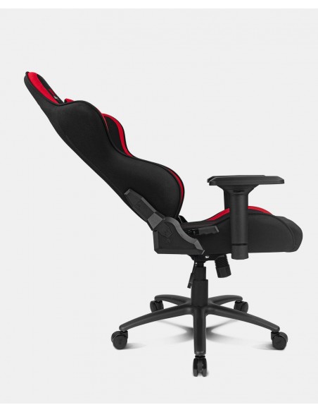 SILLA GAMING DRIFT DR110BR TEJIDO NEGRO ROJO