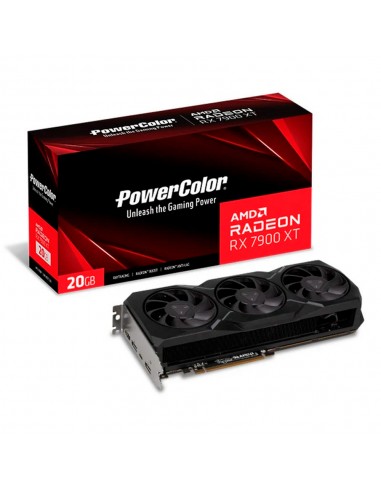 PowerColor AMD Radeon RX 7900XT 20GB GDDR6 Negra