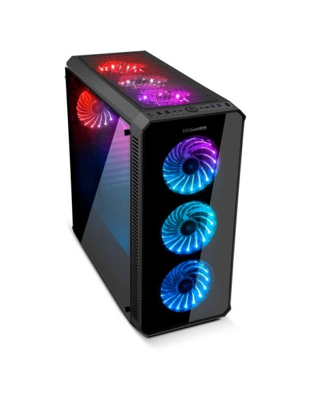 NOX Hummer TGX RGB ATX Cristal Templado Negra