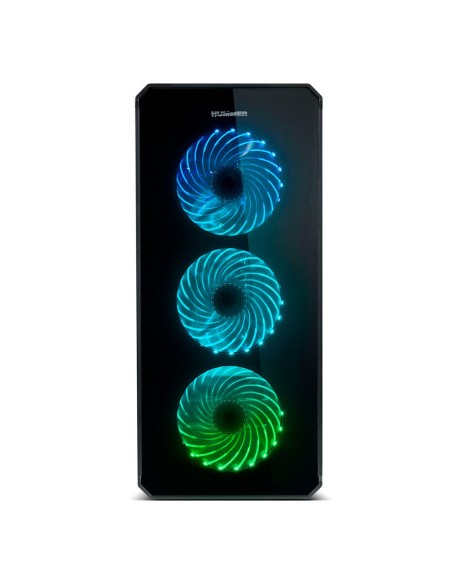 NOX Hummer TGX RGB ATX Cristal Templado Negra