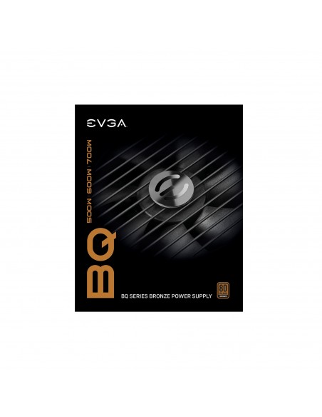 FUENTE ALIMENTACION EVGA 700 BQ, 80+ BRONZE 700W, SEMI MODULAR, FDB FAN, 5 YEAR WARRANTY, POWER SUPP