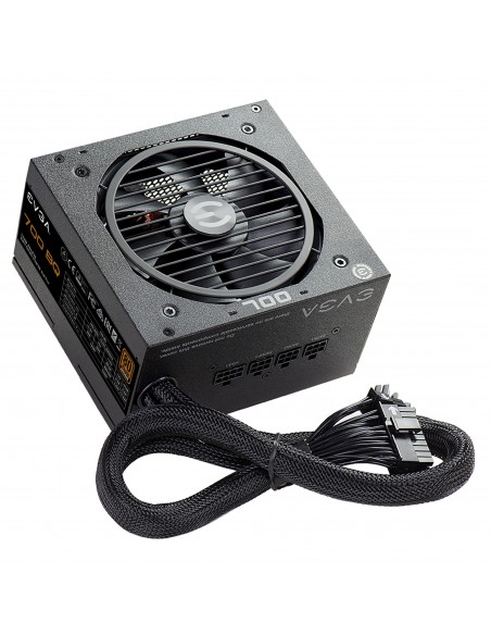 FUENTE ALIMENTACION EVGA 700 BQ, 80+ BRONZE 700W, SEMI MODULAR, FDB FAN, 5 YEAR WARRANTY, POWER SUPP