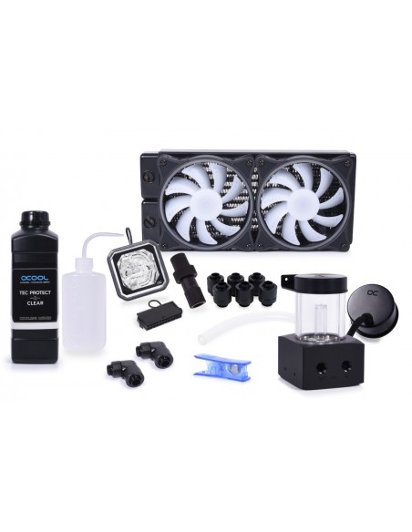 KIT VEN CPU REF LIQ ALPHACOOL CORE STORM ST30 240