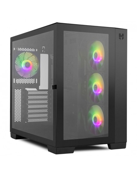 NOX Caja Miditorre Deluxe HUMMER ASTRA Negra