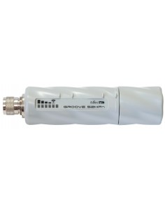 WIRELESS MIKROTIK RBGROOVEA-52HPN BLANCO 2.4GHZ 6dBi 5GHZ 8