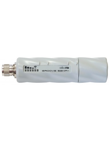 WIRELESS MIKROTIK RBGROOVEA-52HPN BLANCO 2.4GHZ 6dBi 5GHZ 8